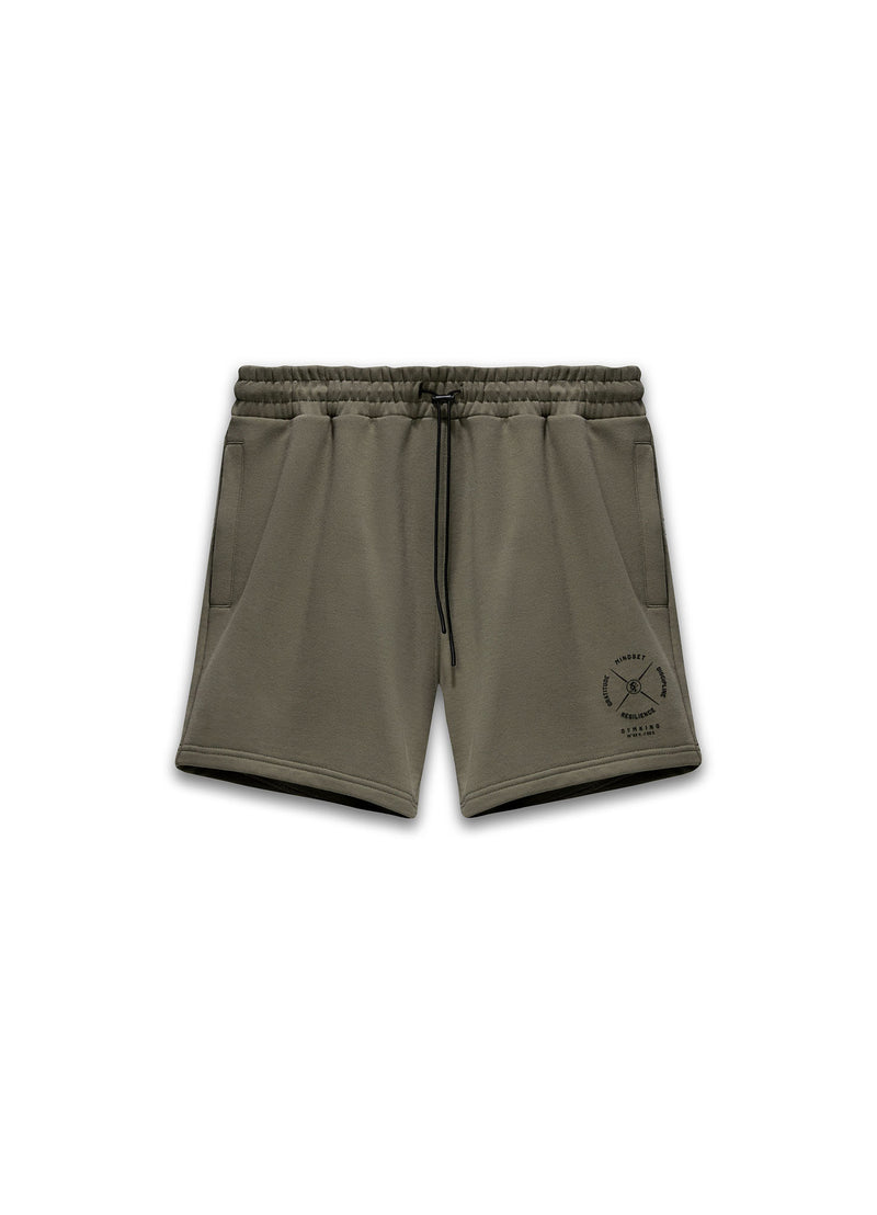 Gym King Compass Short - Deep Khaki