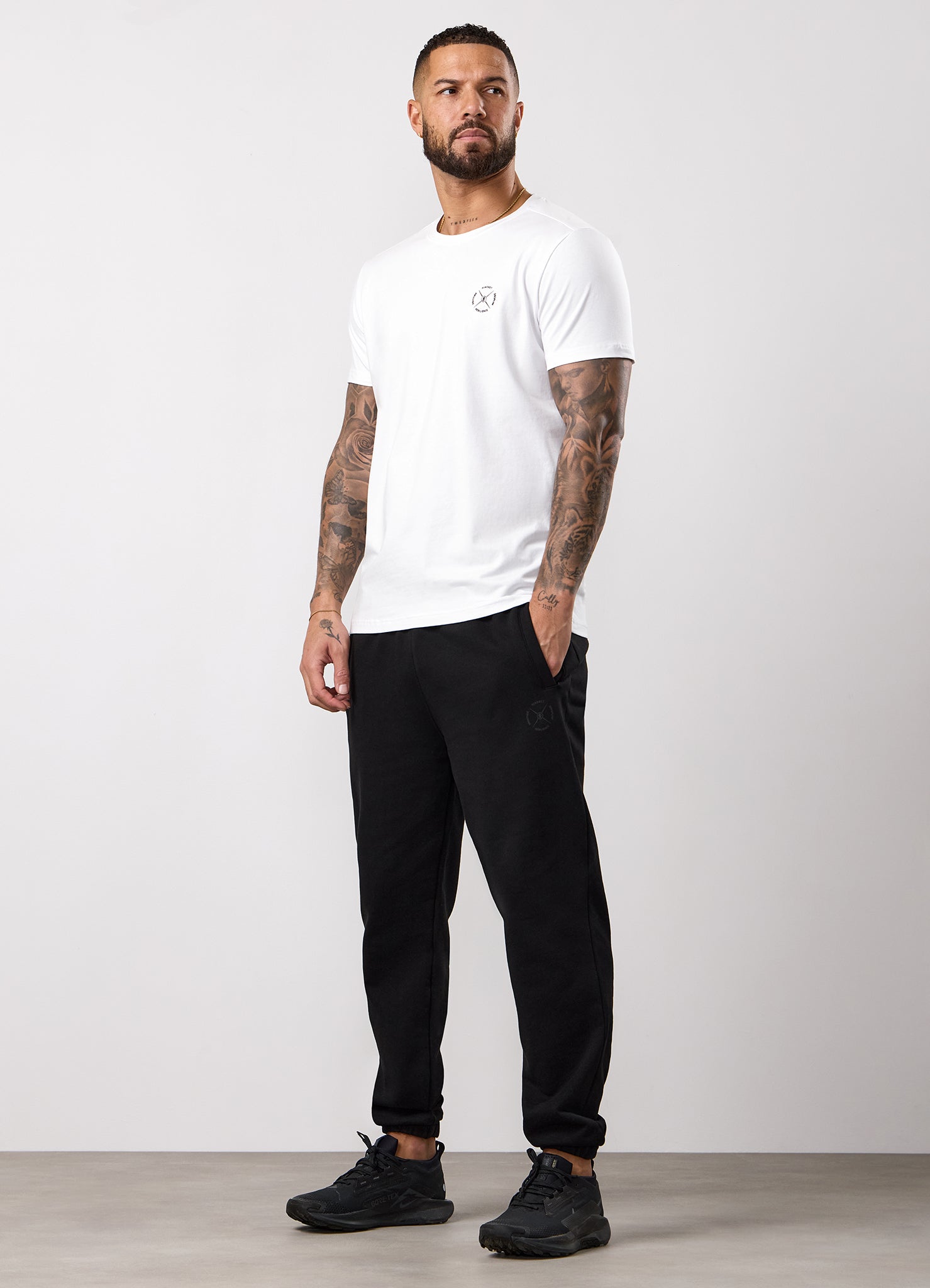 Gym King Stoic Esja Jersey Tee - Ice White