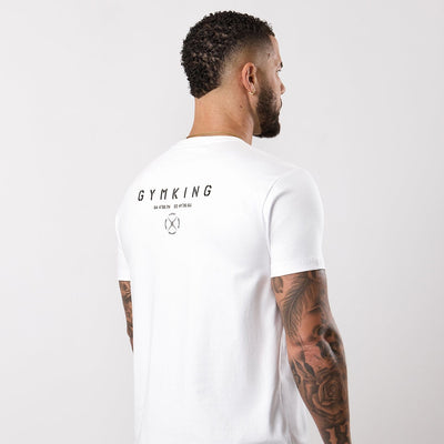Gym King Stoic Esja Jersey Tee - Ice White
