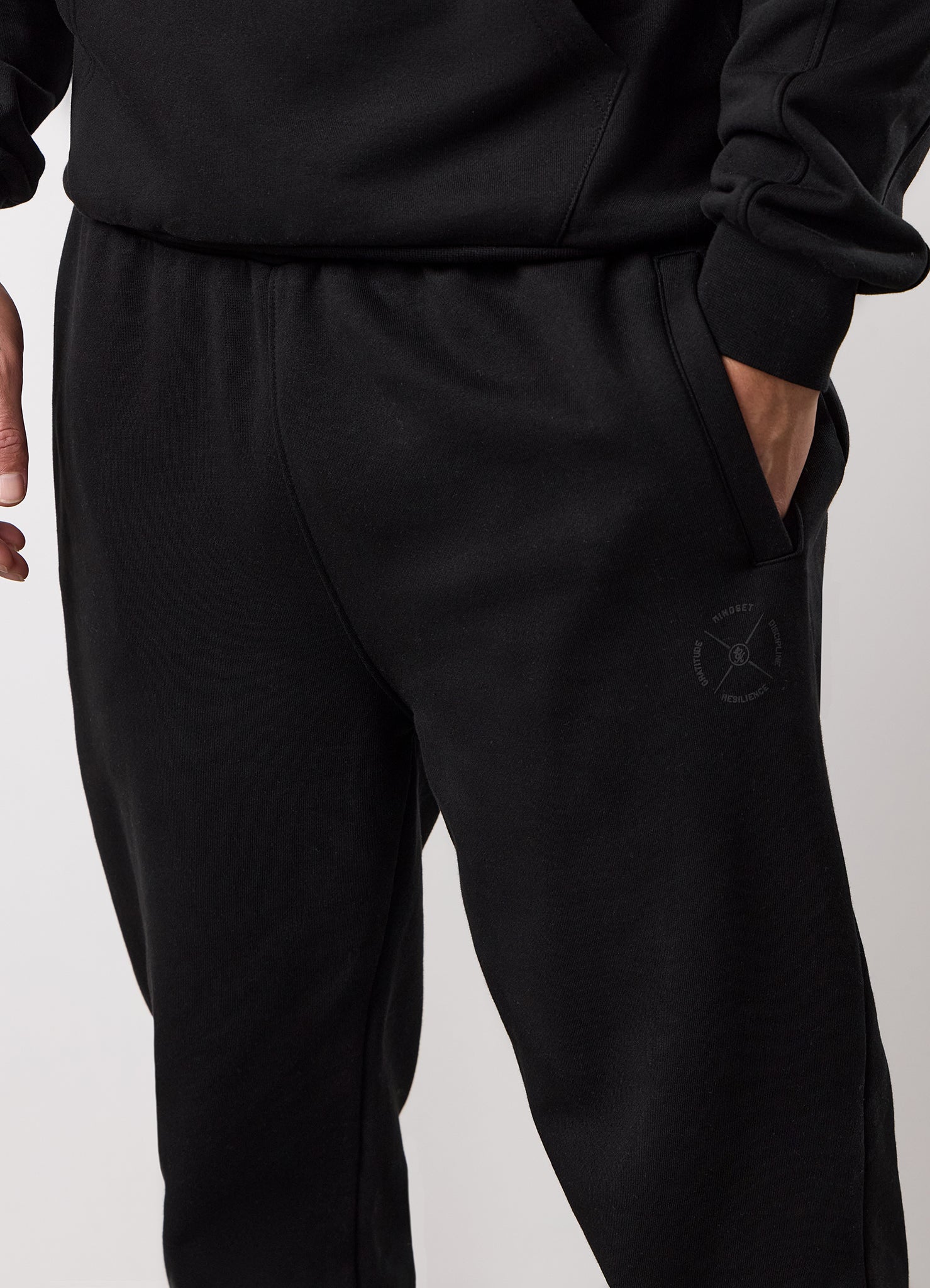 Gym King Stoic Esja Loopback Jogger - Volcanic Black