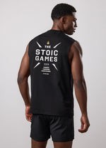 Gym King Stoic Games Jersey Tank - Black thumbnail