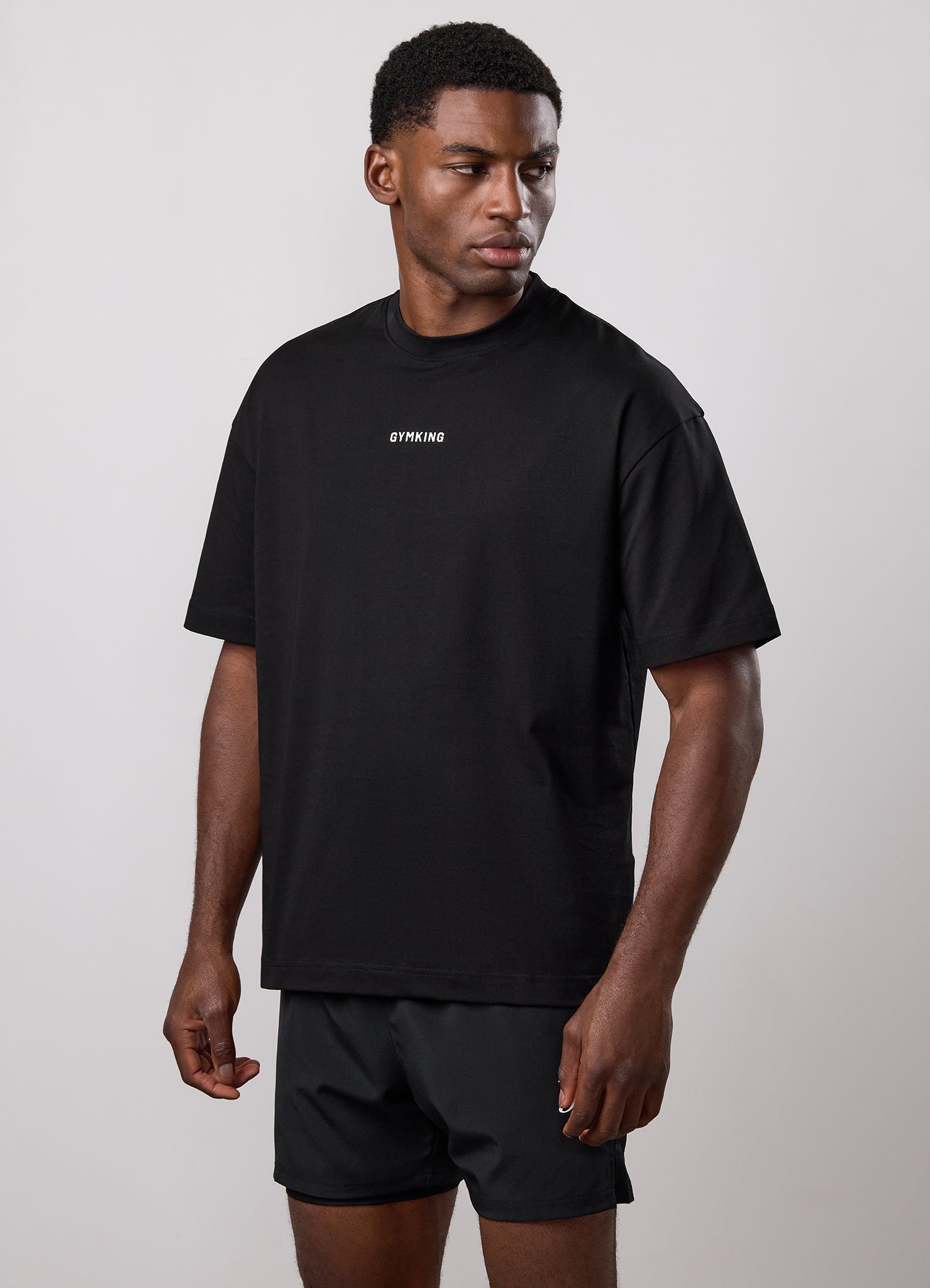 Gym King Stoic Games Jersey T-Shirt - Black