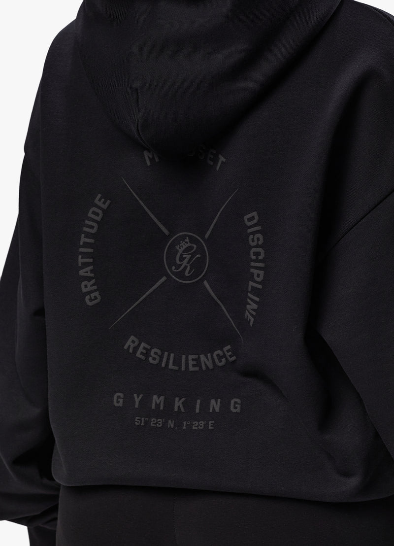 Gym King Stoic Hood - Black