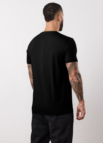 Gym King Stoic Krafla Jersey Tee - Volcanic Black