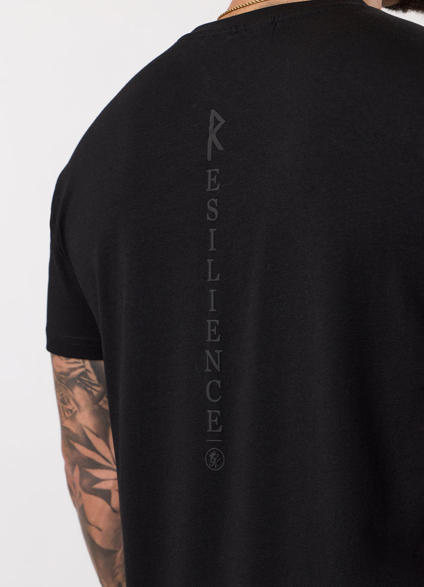 Gym King Stoic Resilience Tee - Black