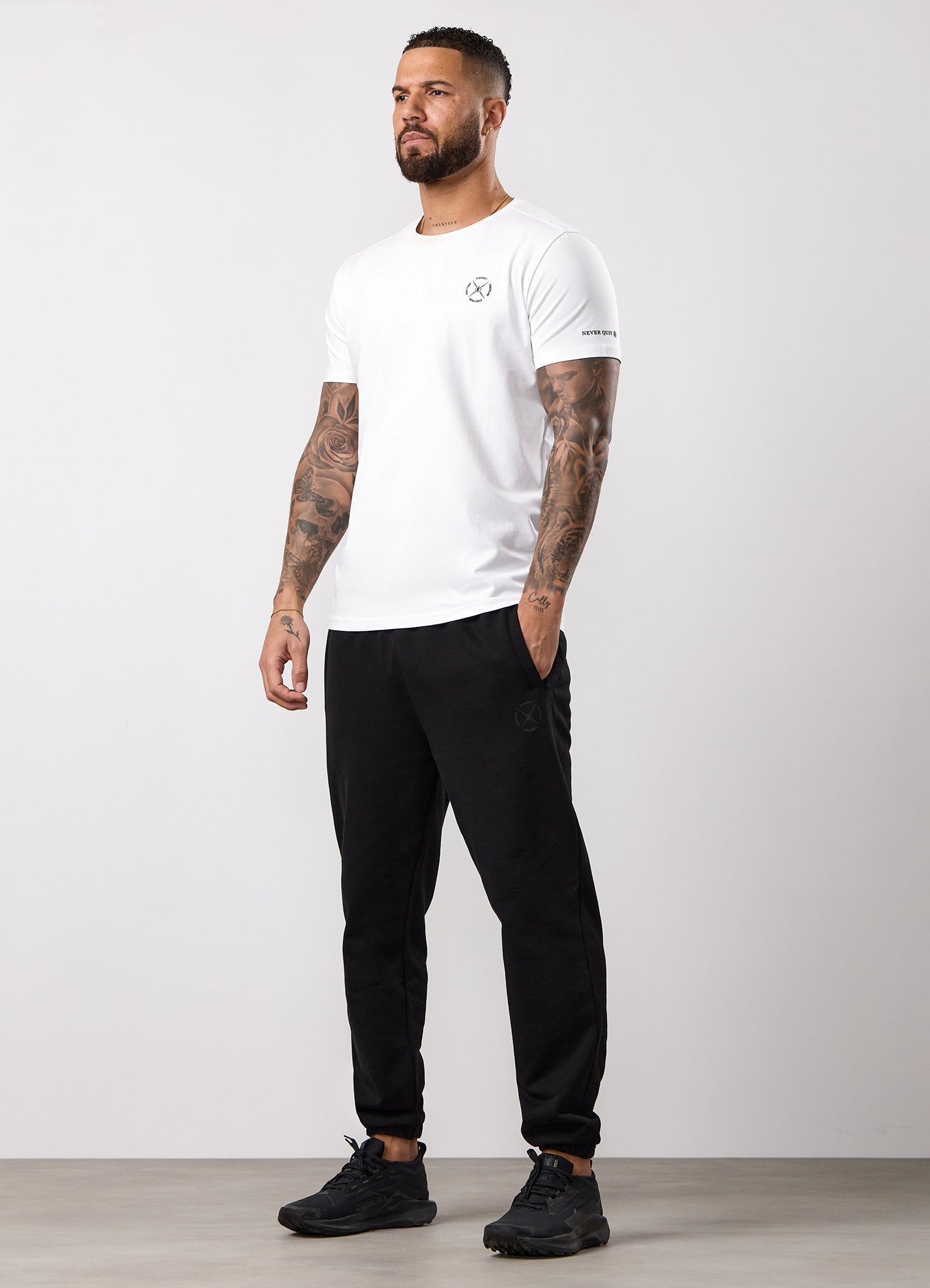 Gym King Stoic Resilience Tee - White