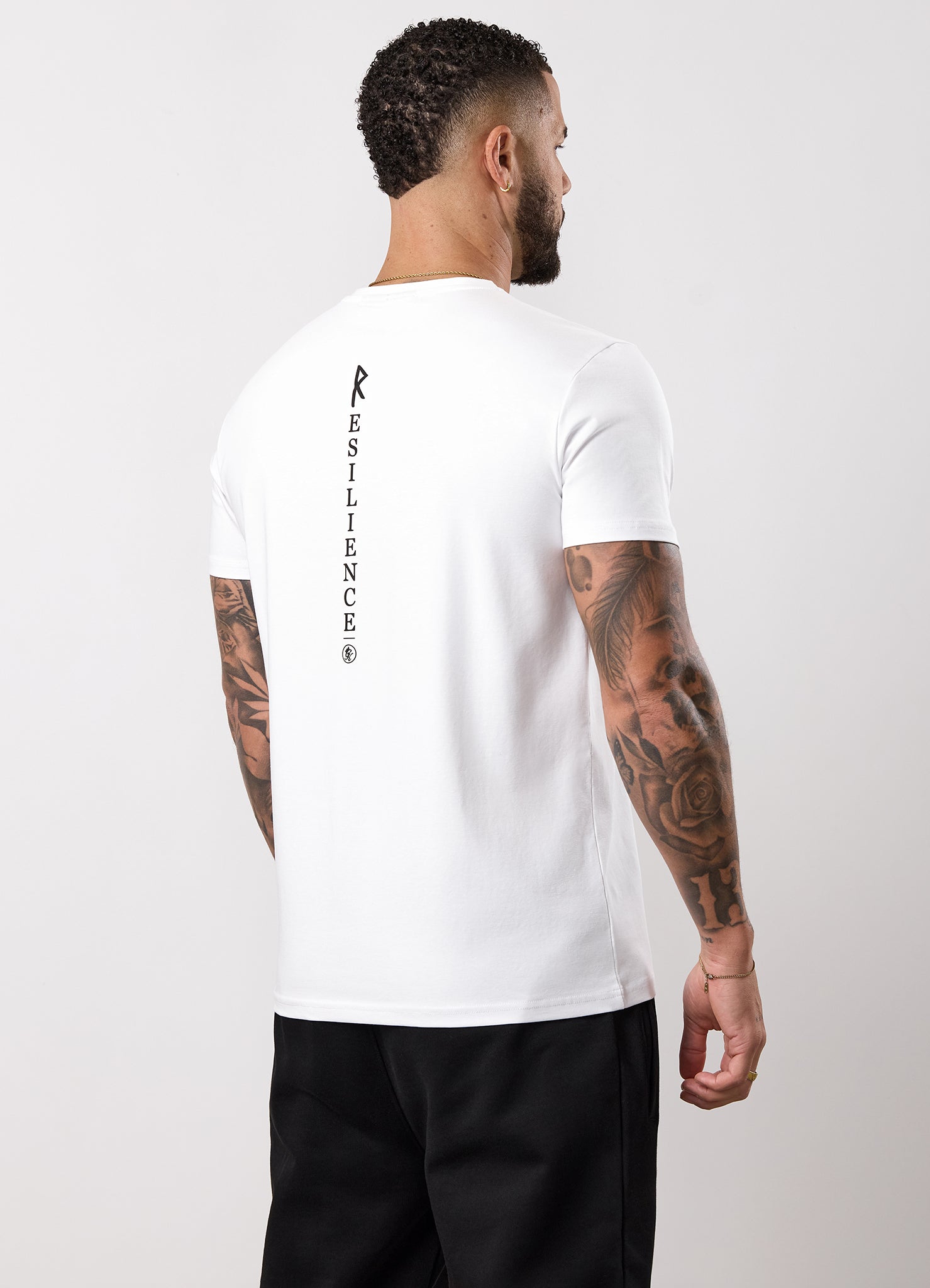 Gym King Stoic Resilience Tee - White