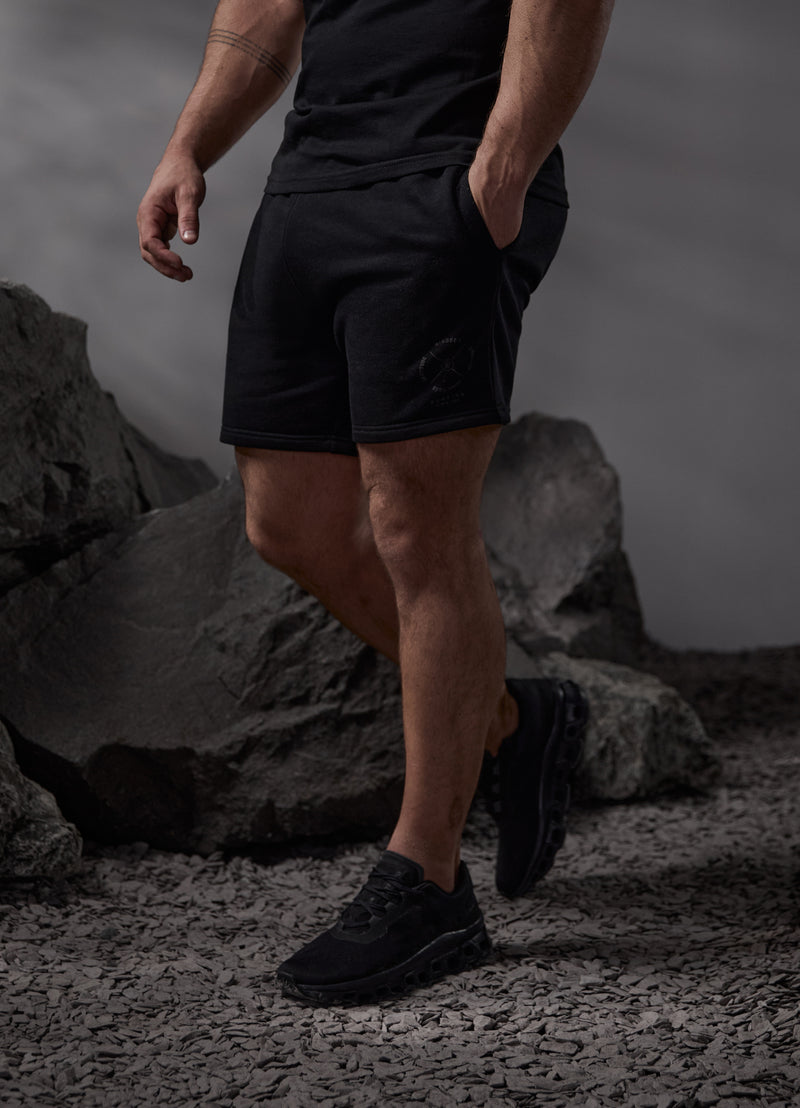 Gym King Compass Short - Black