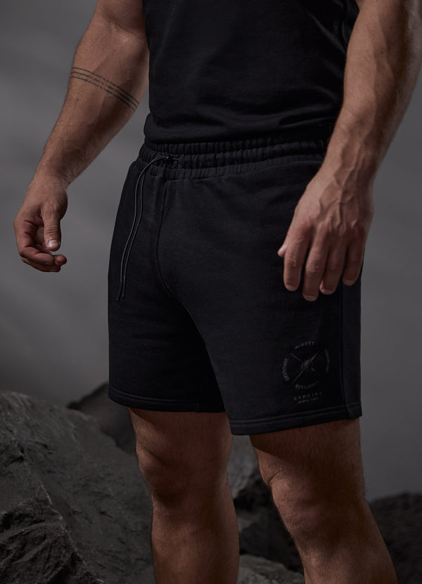 Gym King Compass Short - Black