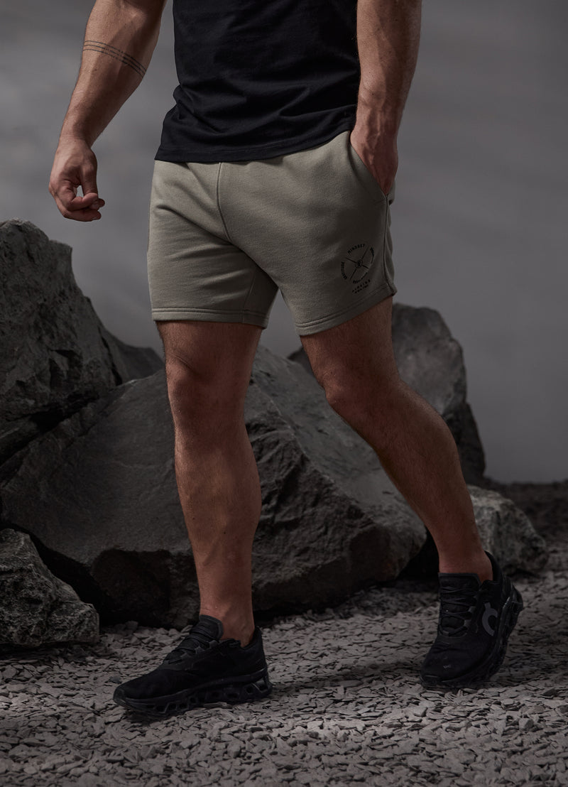 Gym King Compass Short - Deep Khaki