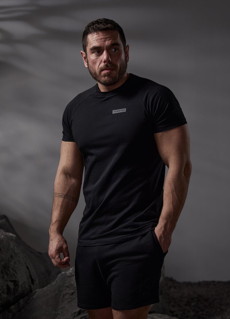 Gym King Stoic Tee - Black