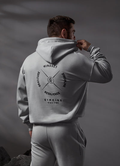 Gym King Compass Hood - Urban Grey