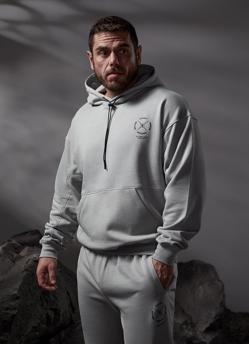 Gym King Compass Hood - Urban Grey