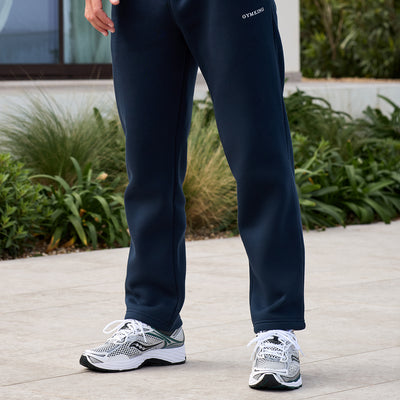 Gym King Fundamental Linear Straight Leg Jogger - Navy