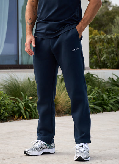 Gym King Fundamental Linear Straight Leg Jogger - Navy