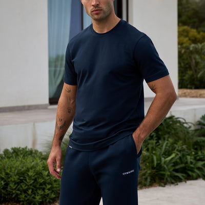Gym King Signature Tee - Navy