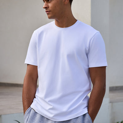 Gym King Signature Tee - White