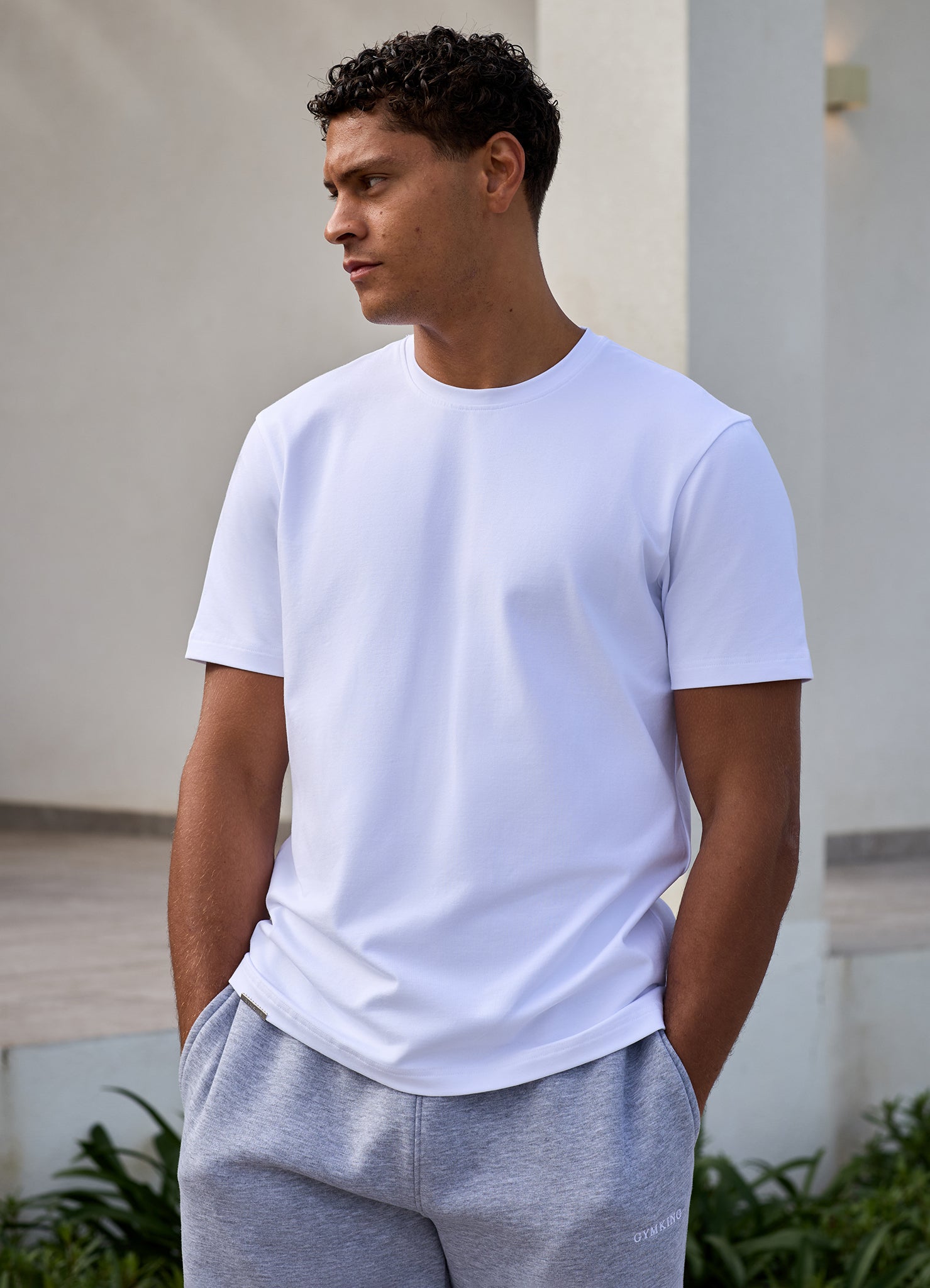 Gym King Signature T-Shirt - White