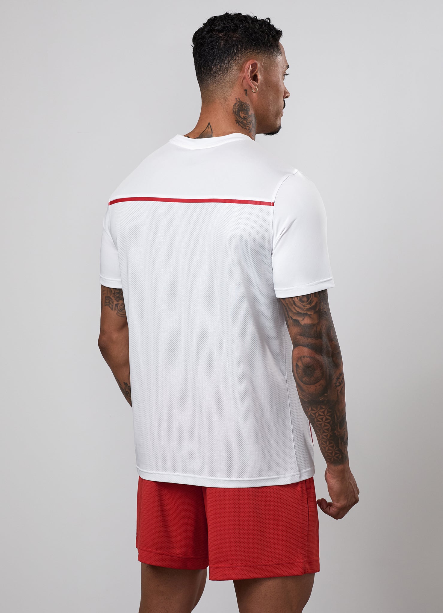 Gym King Synergy Tee - White