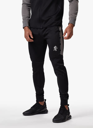 Gym King Taped Core Plus Jogger - Black