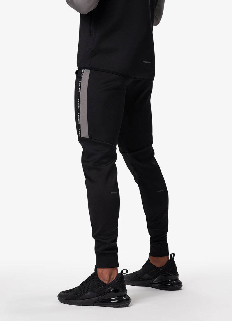 Gym King Taped Core Plus Jogger - Black