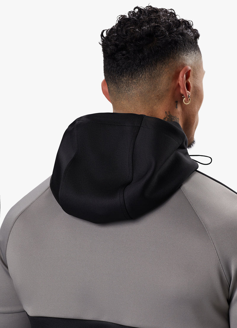 Gym King Taped Core Plus Tracksuit - Black/Steel