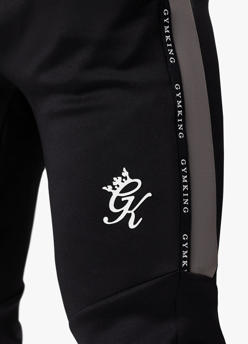 Gym King Taped Core Plus Jogger - Black