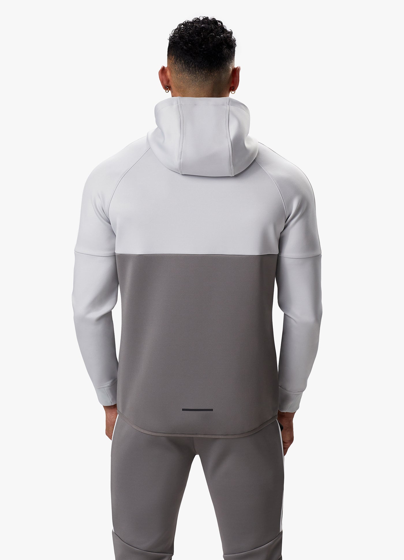 Gym King Taped Core Plus Tracksuit Silver Grey Steel GYM KING