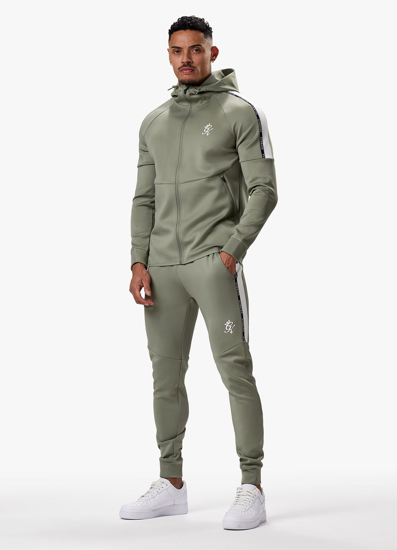 Gym King Taped Core Plus Tracksuit - Soft Khaki