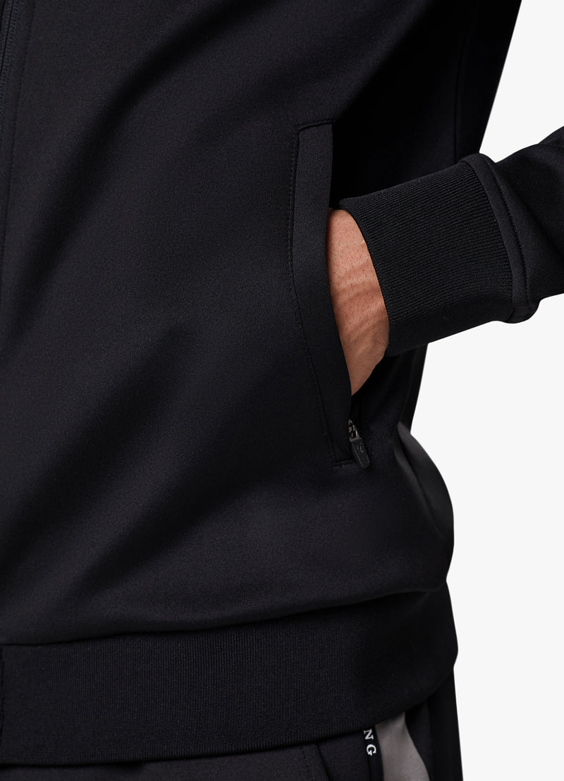 Gym King Taped Core Plus Jacket - Black/Steel