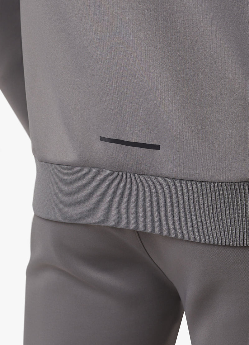 Gym King Taped Core Plus Jacket - Steel/Silver Grey