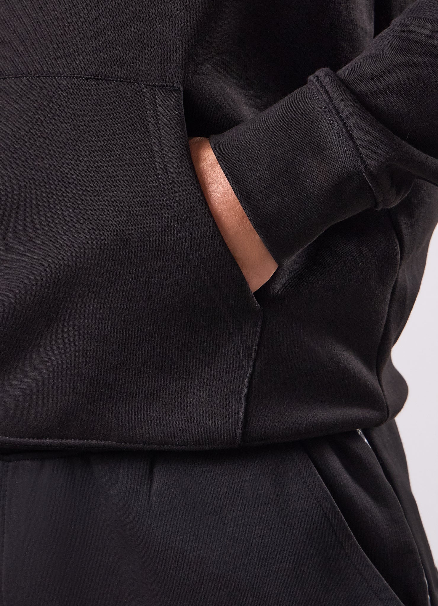 Gym King Taped Fleece Tracksuit - Black