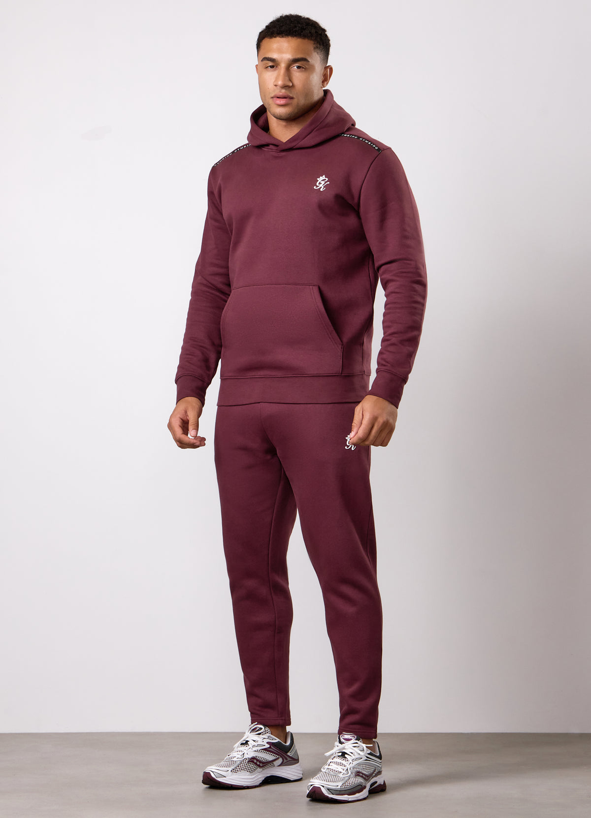 Gym King Taped Fleece Hood Tracksuit