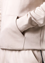 Gym King Taped Fleece Tracksuit - Light Stone