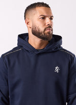 Gym King Taped Fleece Tracksuit - Navy