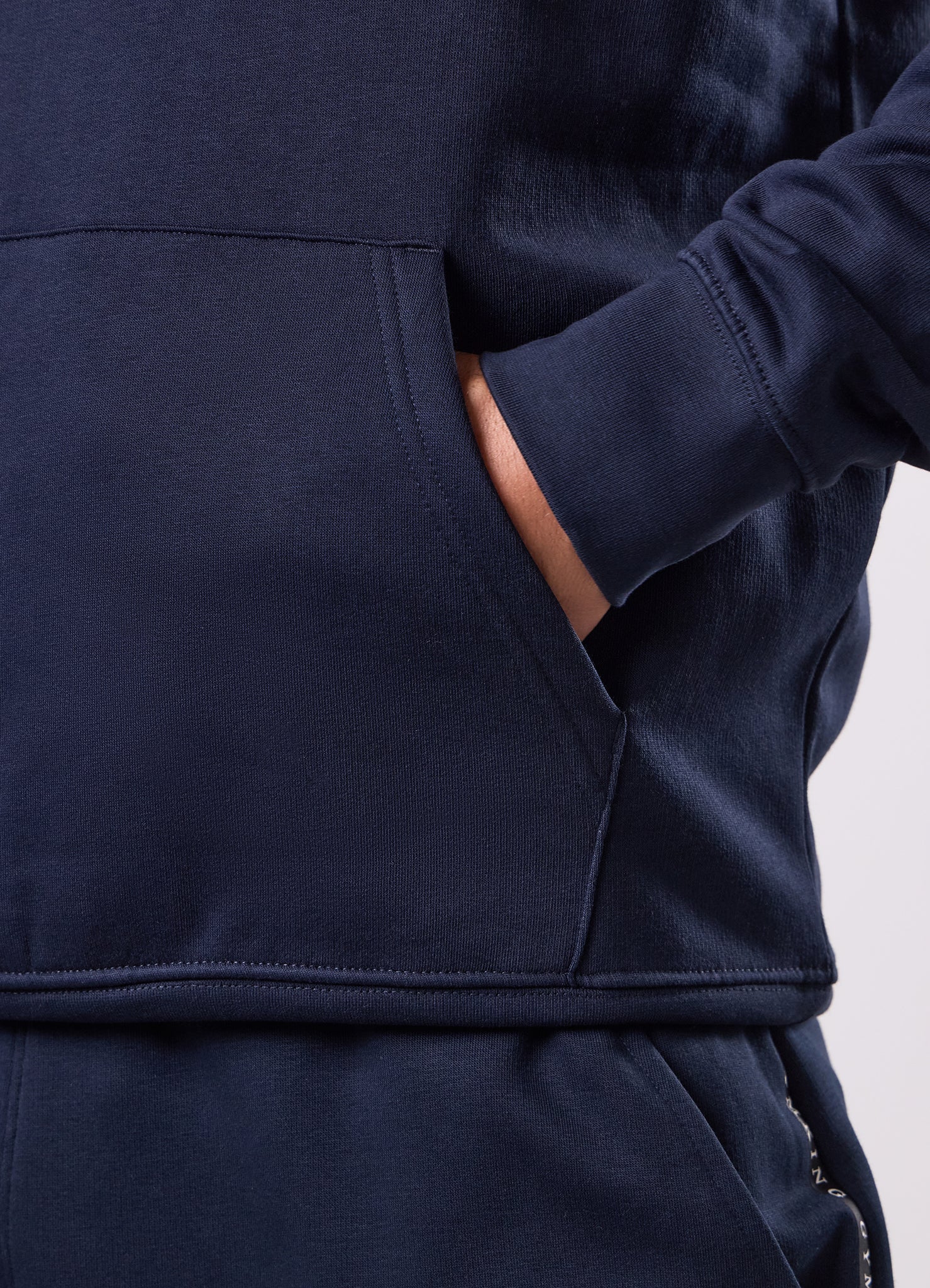 Gym King Taped Fleece Tracksuit - Navy
