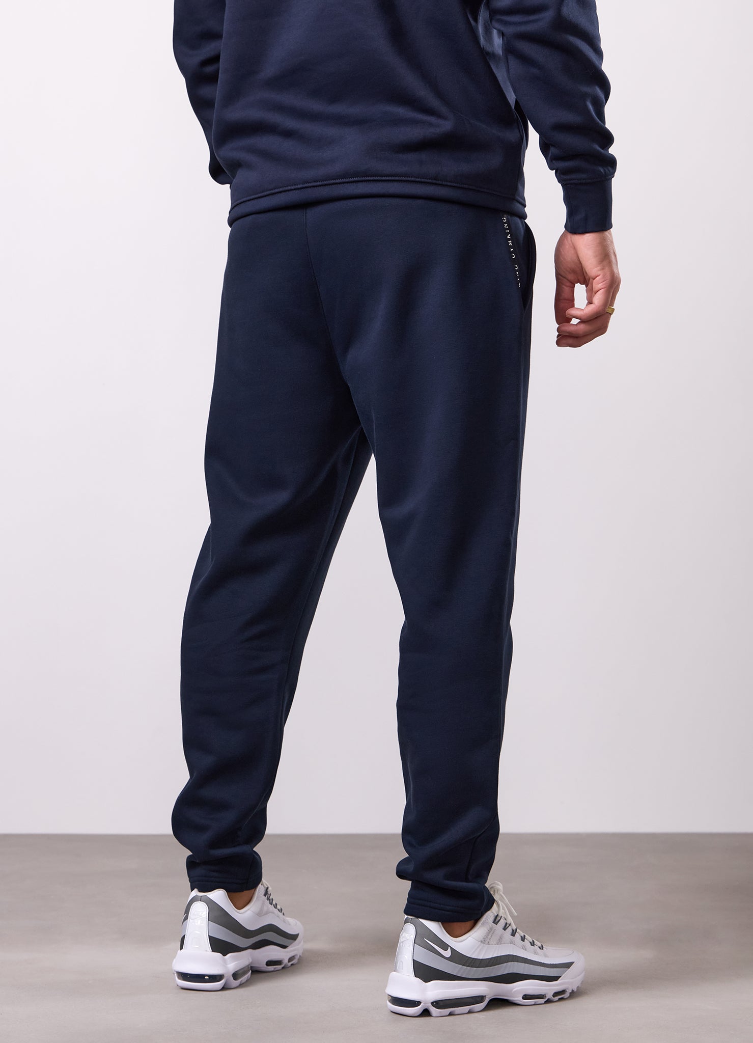 Gym King Taped Fleece Tracksuit - Navy