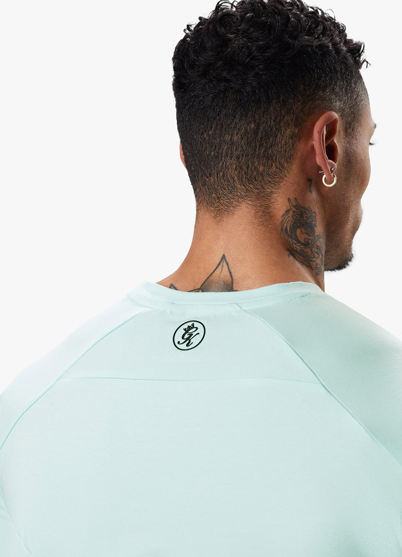 Gym King Taped Jersey Tee - Mint