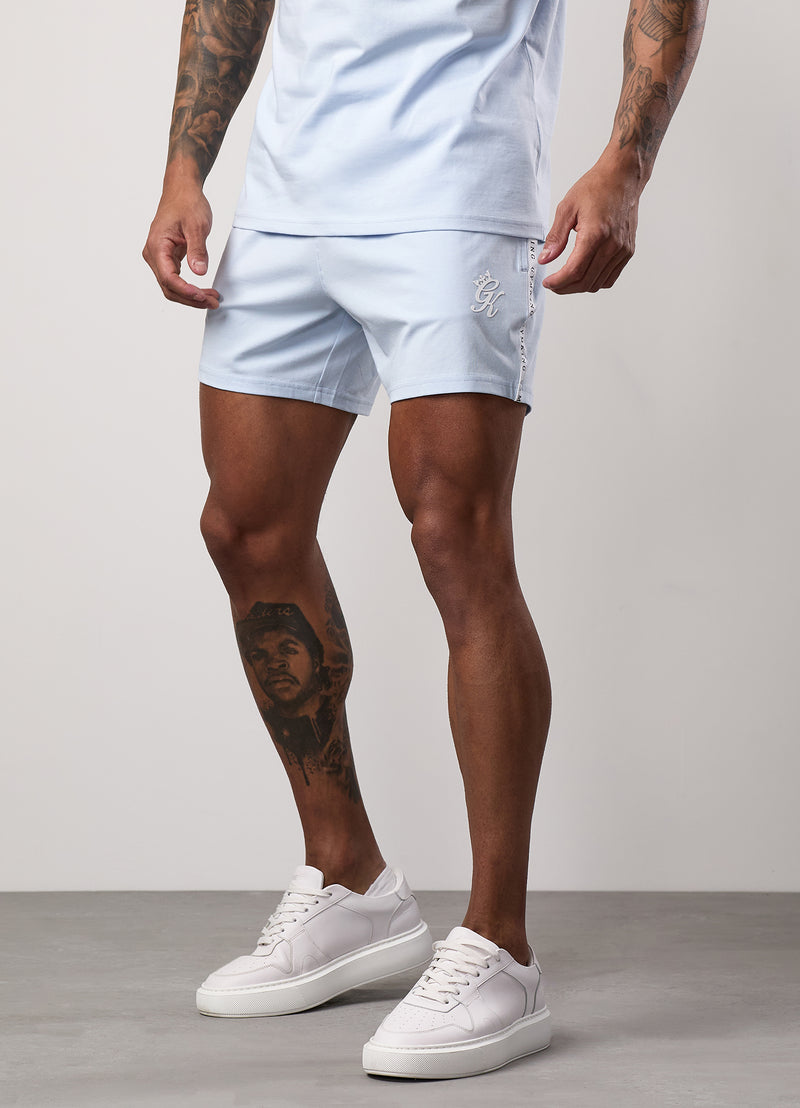 Gym King Taped Jersey Short - Sky Blue