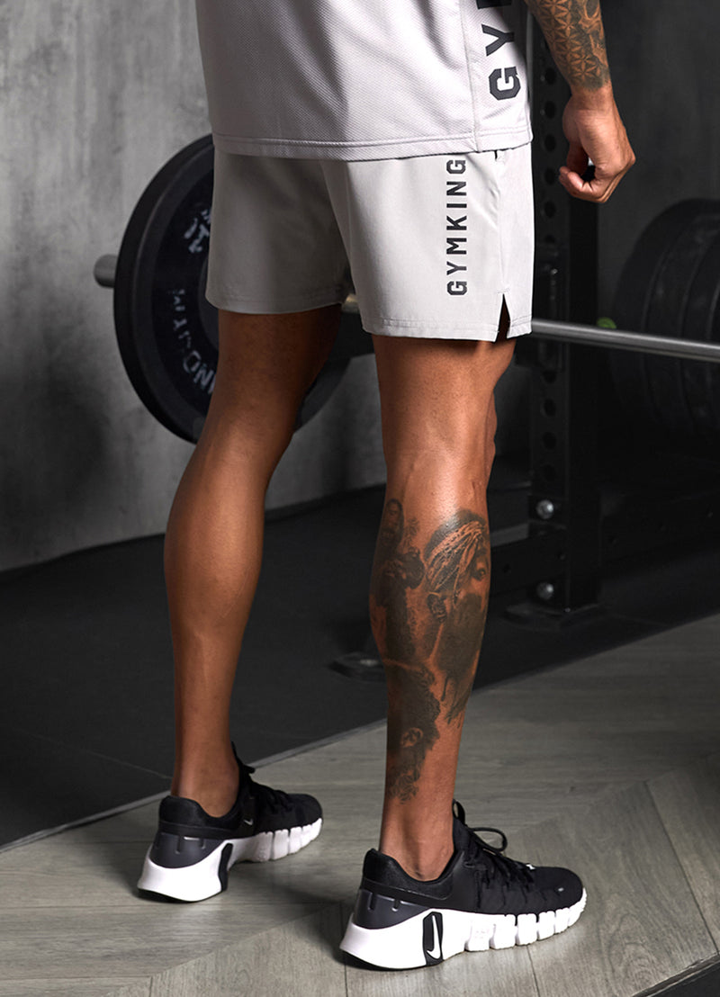 Gym King Training Division Short - Shadow Grey