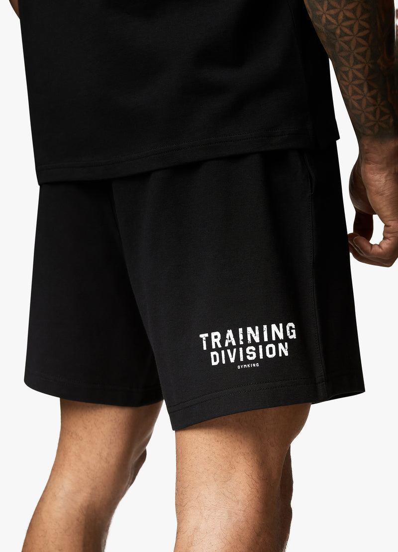Gym King Training Division Short - Black/White
