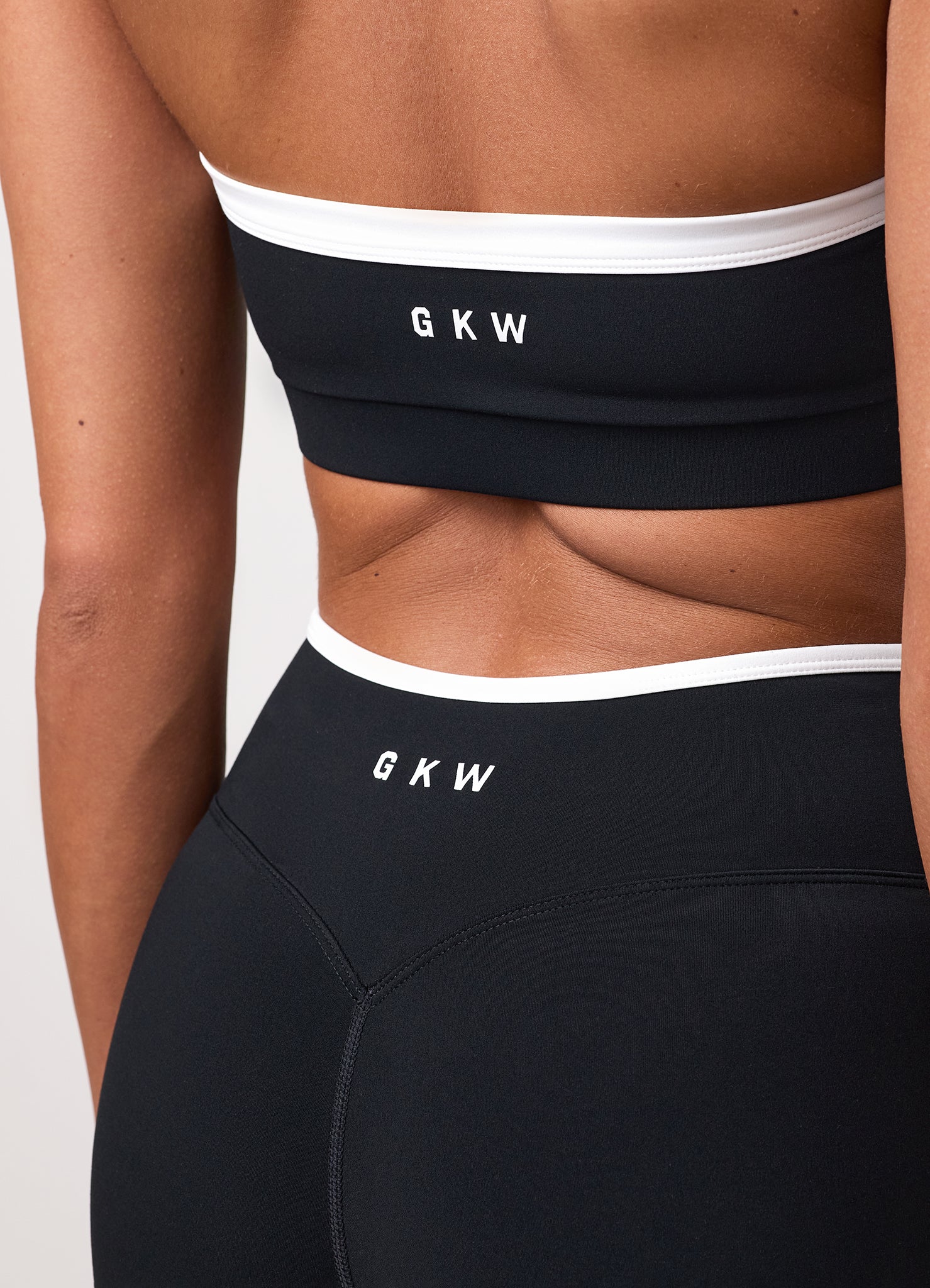 GKW Contrast Bra - Black