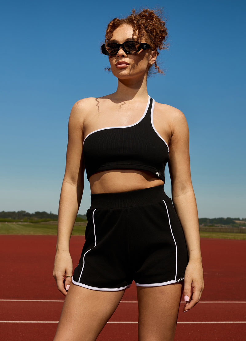 Team GKW Rib Bralette - Black