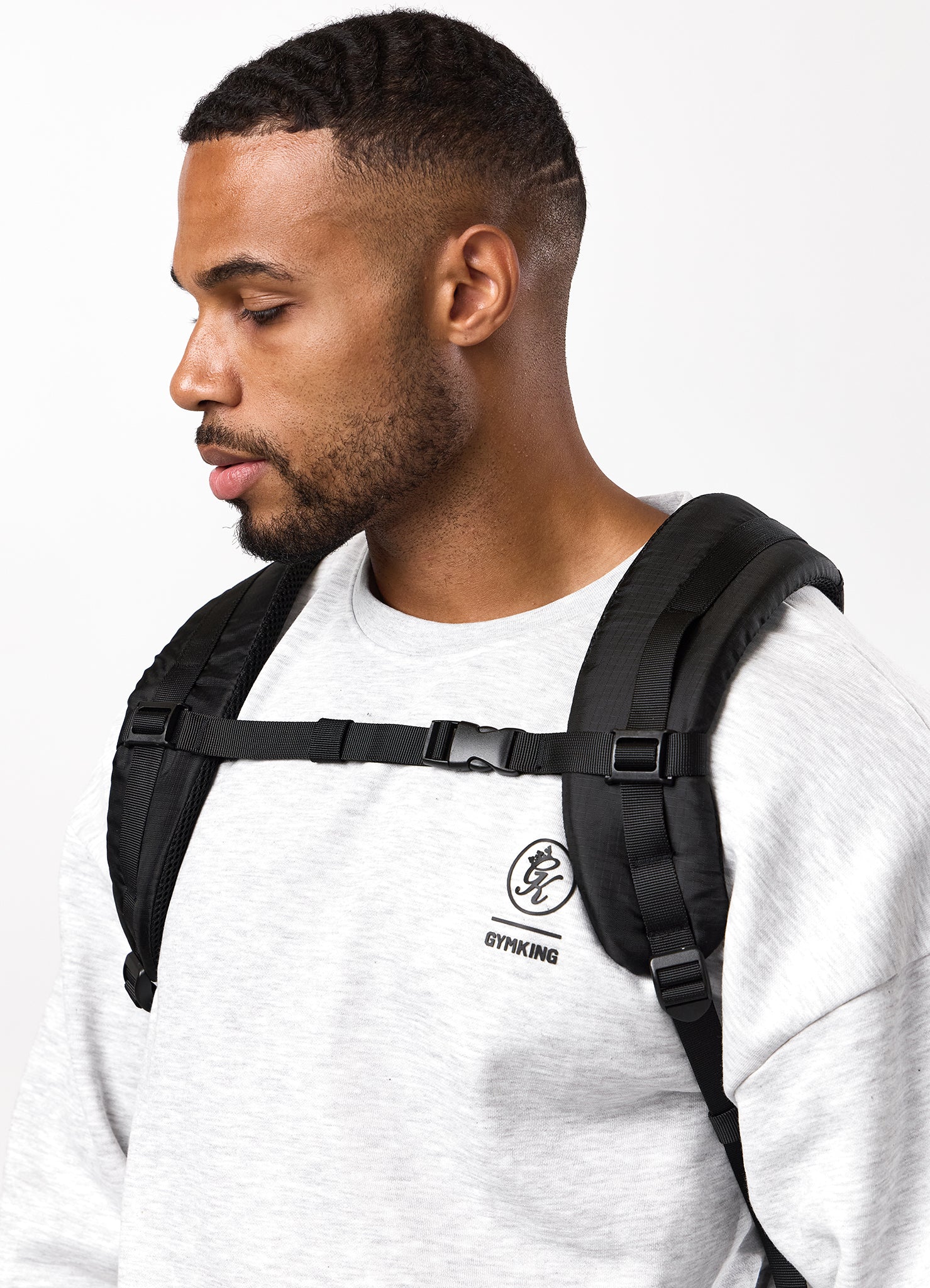 Gym King Tech Backpack - Black