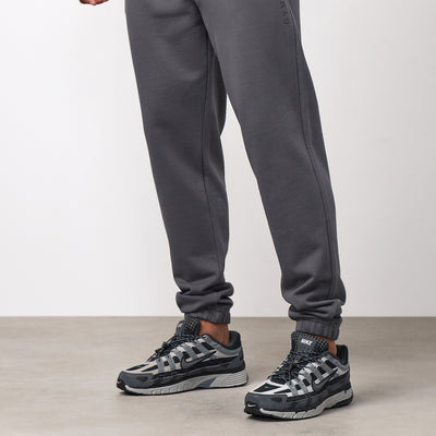 Gym King Text Logo Loopback Jogger - Alloy Grey