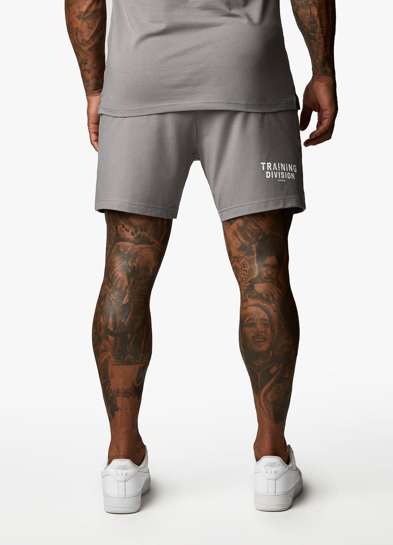 Gym King Training Division Short - Grey/White