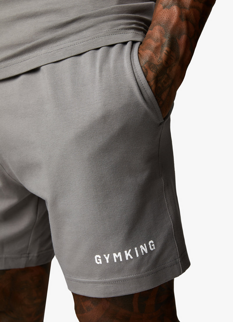 Gym King Training Division Short - Grey/White