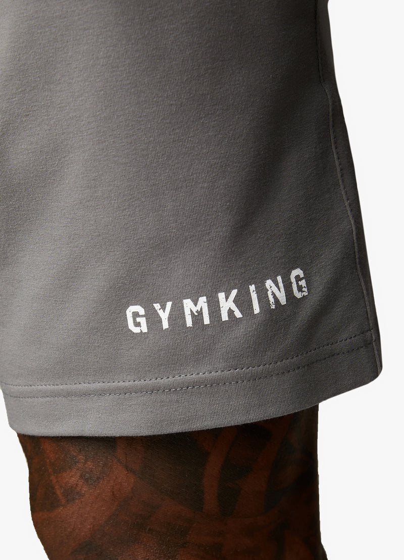 Gym King Training Division Short - Grey/White