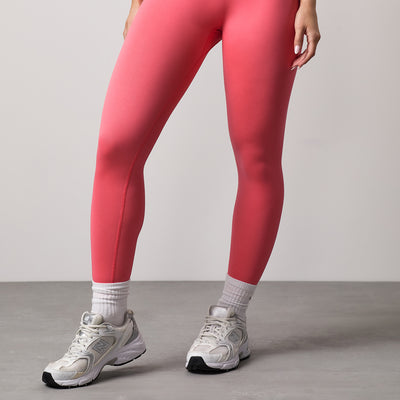 Gym King Transform Seamless Wrap Over Waist Leggings - Coral