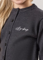 Gym King Kids True Knit Set - Charcoal